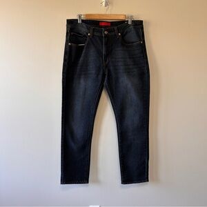 MBX Men's 34 x 30 Denim Jeans Medium Wash Slim Fit stretchy School office